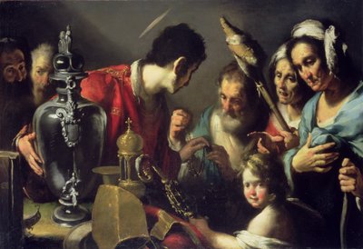 La Caridad de San Lorenzo de Bernardo Strozzi